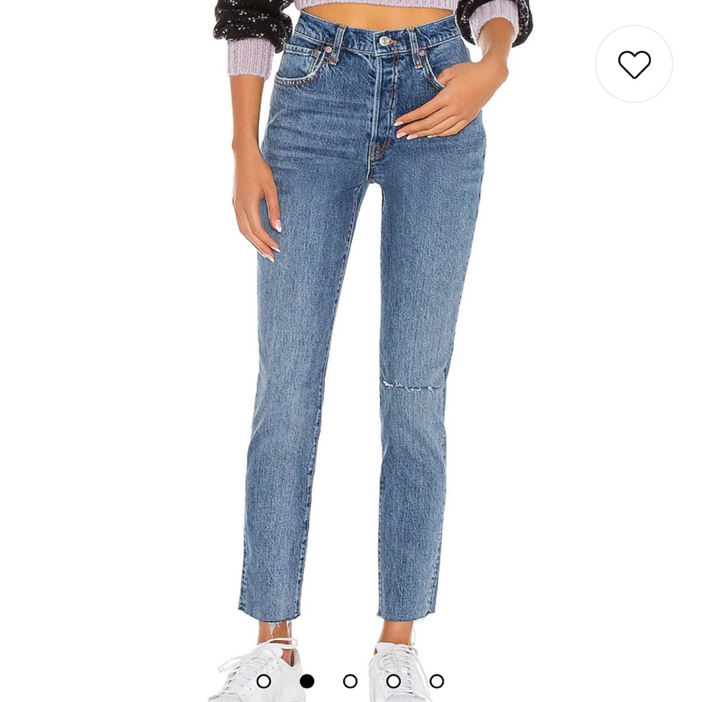 Free People x We The Free Stella Skinny Jean in Mountain Lake, Size 25, NWOT